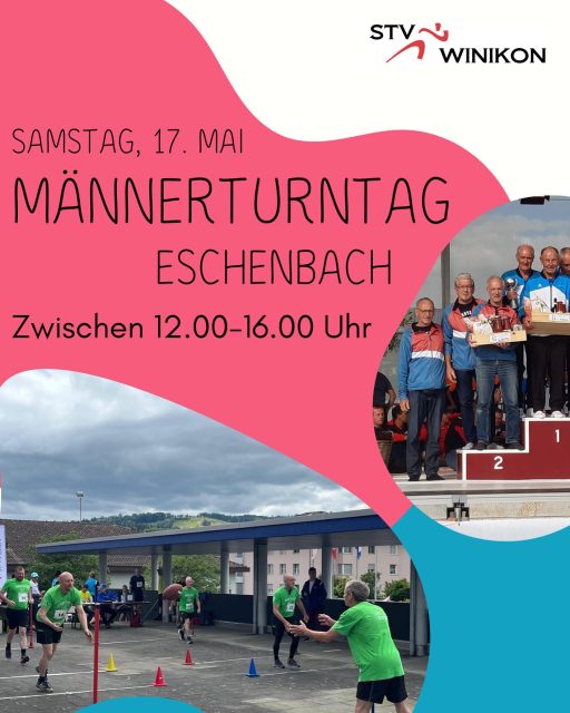 Unser Programm für die diesjährige Turnsaison steht fest!

Bereits an diesem Wochenende starten unser Männerriegen mit dem Männerturntag in Eschenbach und die Jugi mit dem Jugitag in Willisau. Beide Gruppen freuen sich auf bekannte Gesichter am Spielfeldrand!

Weiter geht’s am Freitag, dem 23. Mai: Die Aktivriege zeigt voller Vorfreude ihr Können am Turnibutz-Cup in Vordemwald.

Den Abschluss der Turnsaison bildet das Eidgenössische Turnfest in Lausanne, wo wir nochmals alles geben.
 
Wir freuen uns riesig auf eine energiegeladene Turnsaison mit vielen Highlights✨

#stvwinikon #turnibutzcup #etflausanne